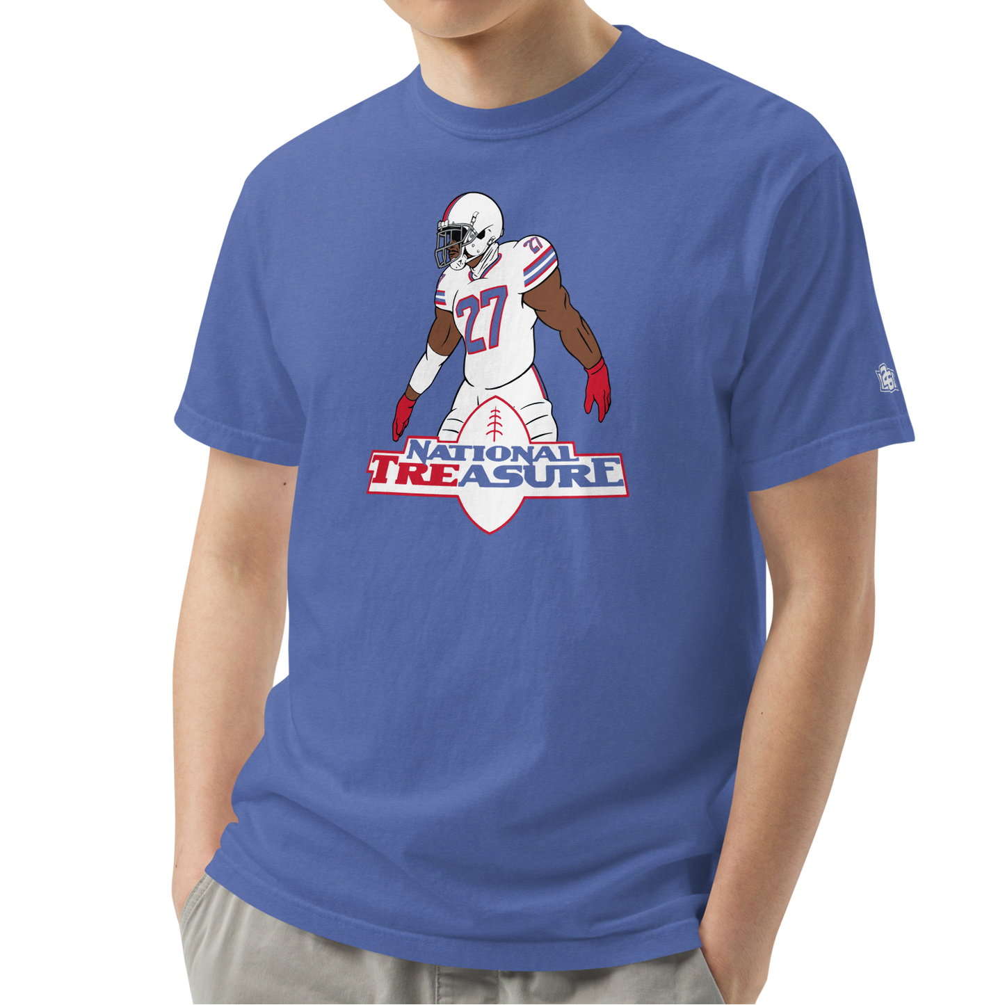 Mystic Blue (100% ringspun cotton)