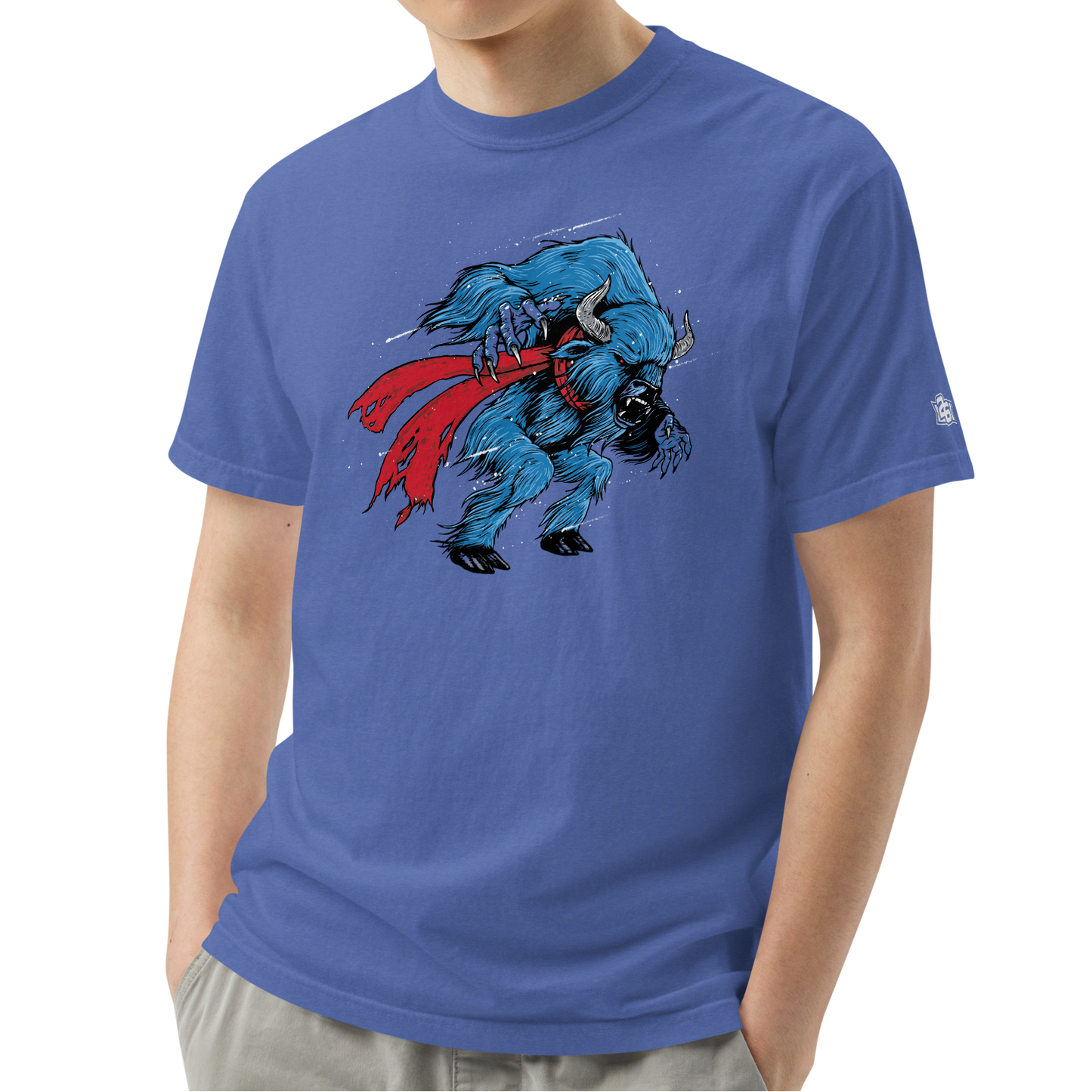 Mystic Blue (100% ringspun cotton)
