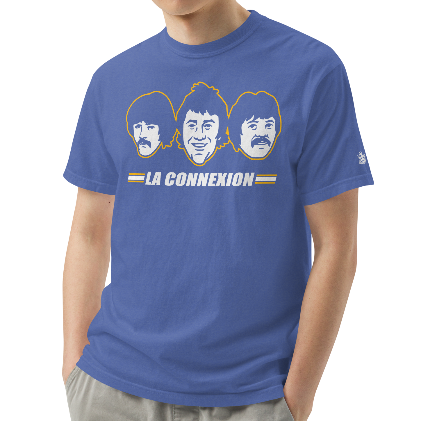 Mystic Blue (100% ringspun cotton)