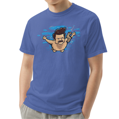 Mystic Blue (100% ringspun cotton)