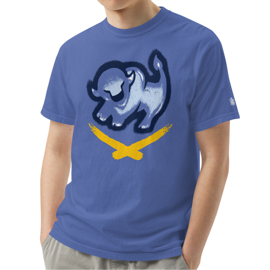 Mystic Blue (100% ringspun cotton)