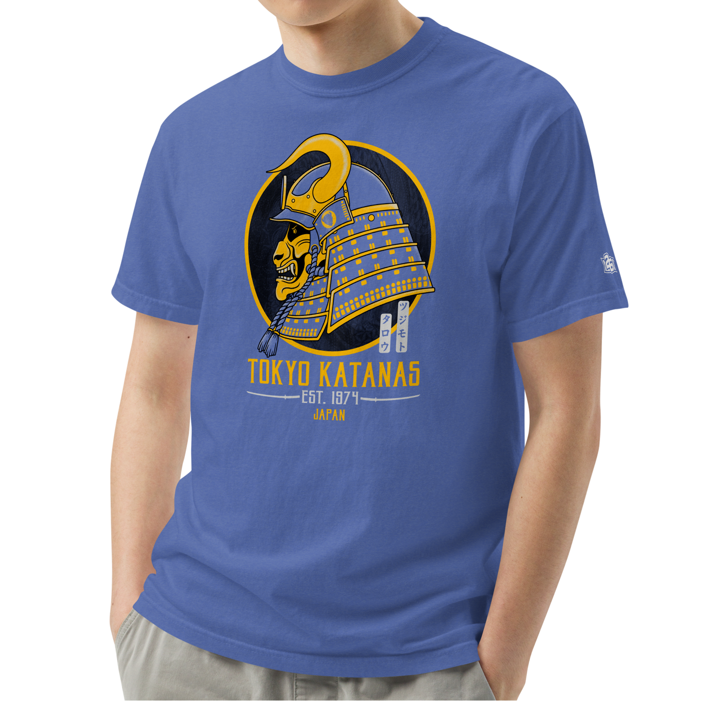 Mystic Blue (100% ringspun cotton)