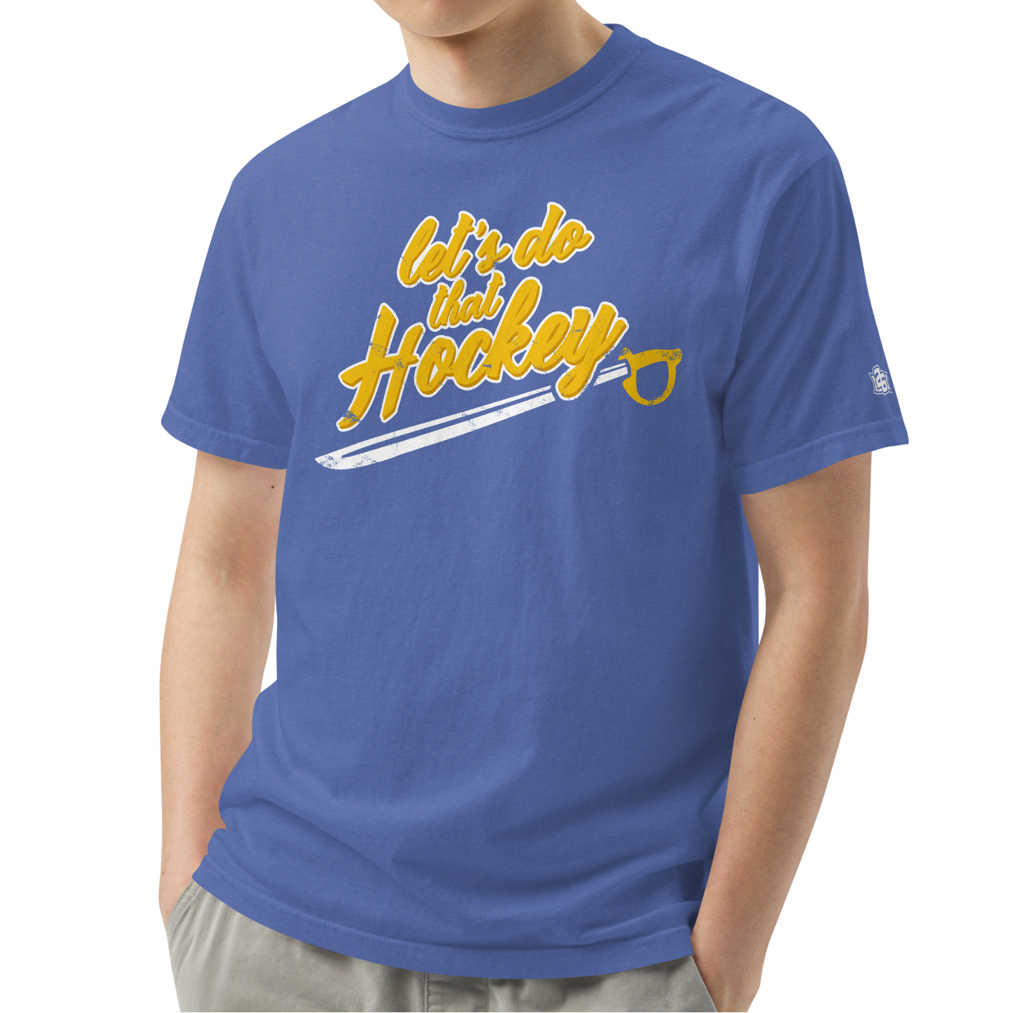 Mystic Blue (100% ringspun cotton)