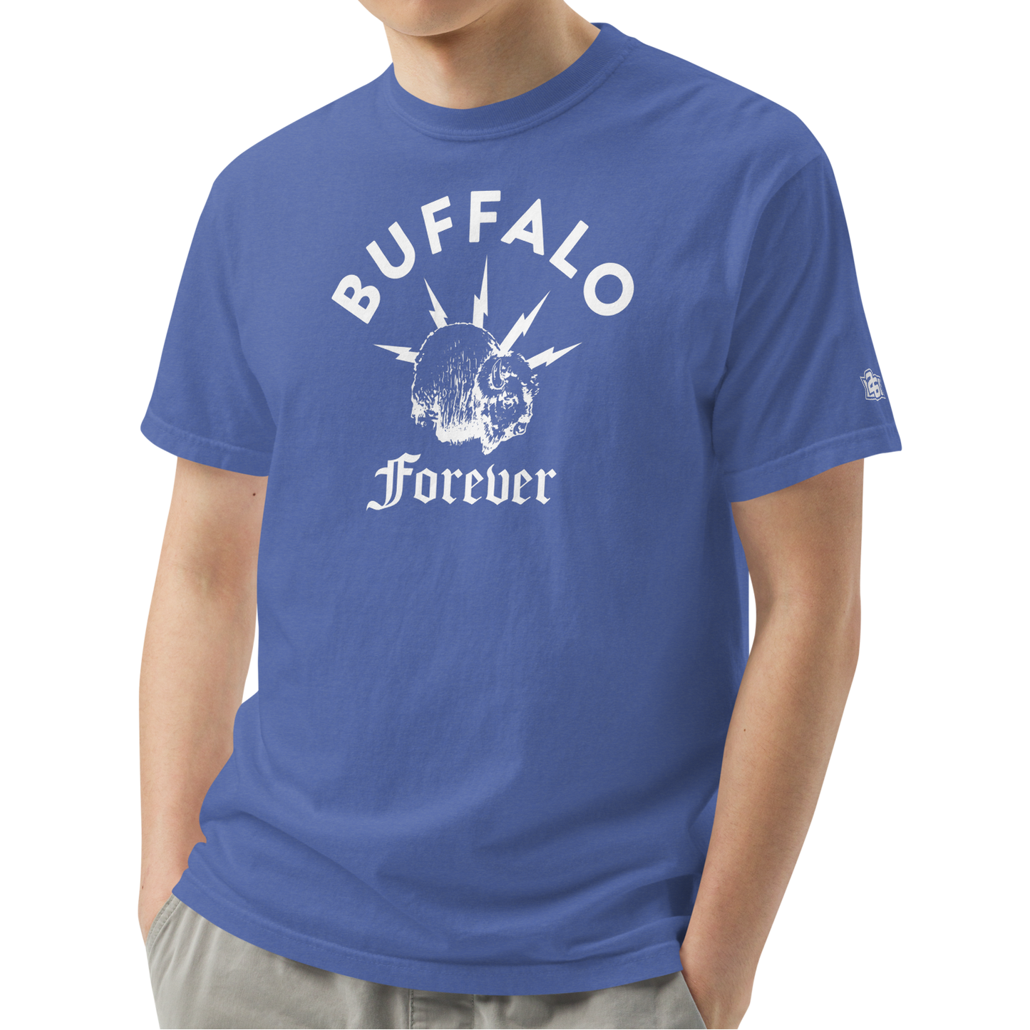 Mystic Blue (100% ringspun cotton)
