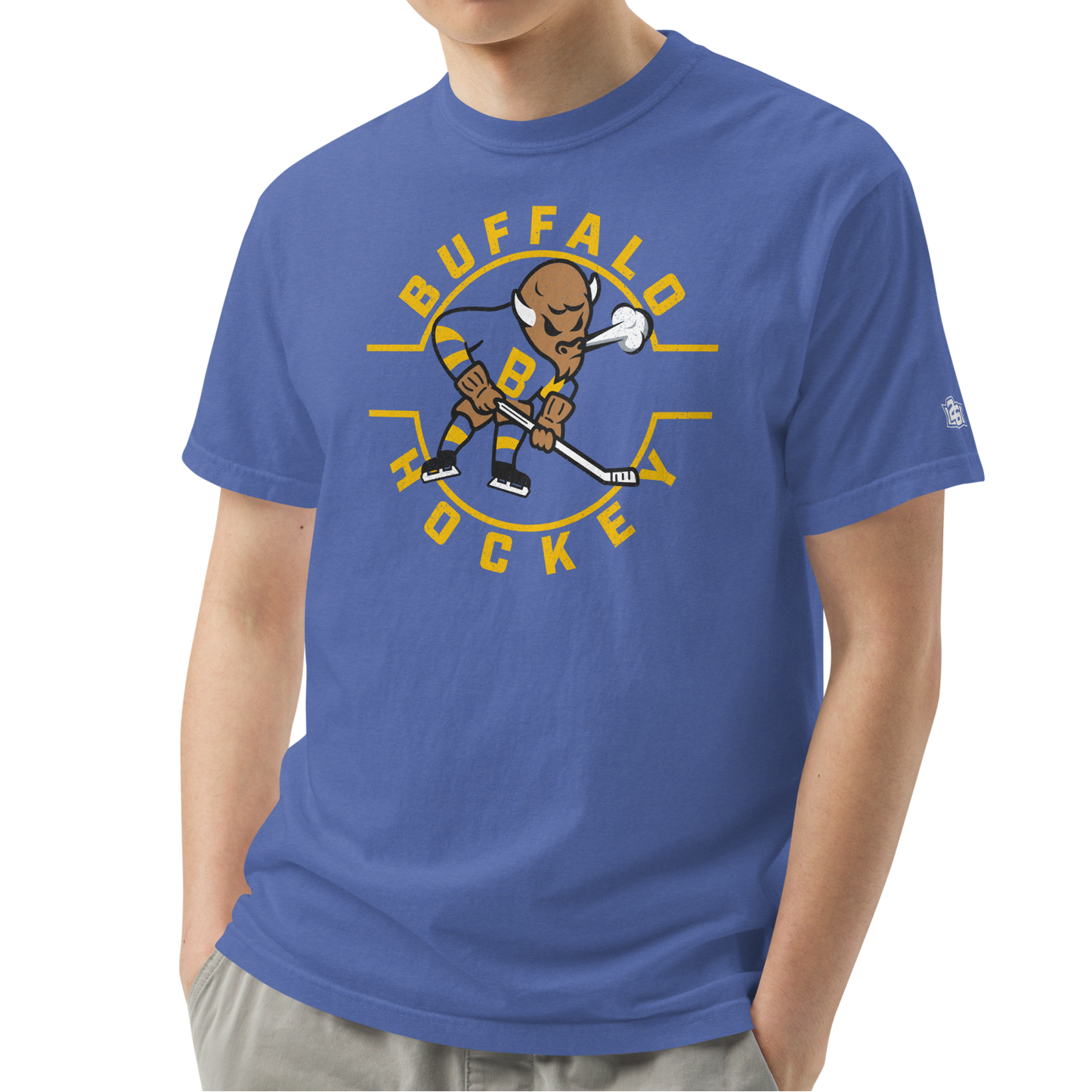 Mystic Blue (100% ringspun cotton)