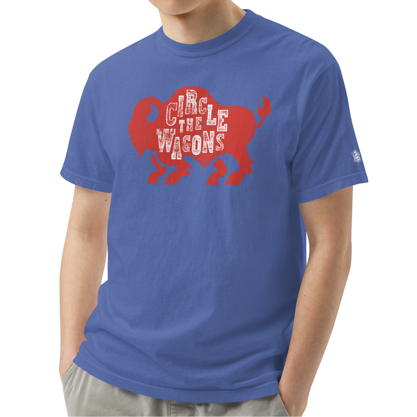 Mystic Blue (100% ringspun cotton)