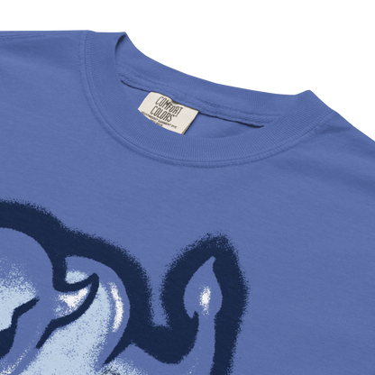 "Bison King (Hockey Remix)" Premium Garment-Dyed Heavyweight T-Shirt