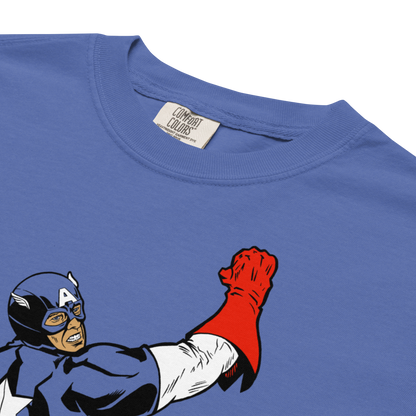 "Cap in Buffalo" Premium Garment-Dyed Heavyweight T-Shirt