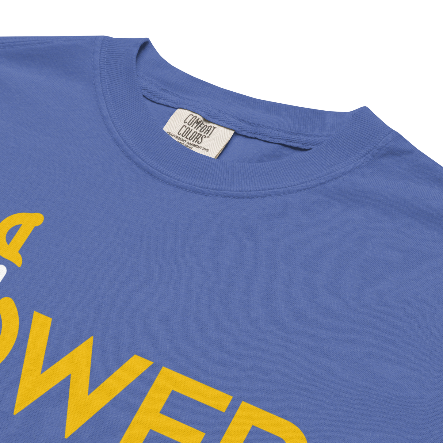 "Power On" Premium Garment-Dyed Heavyweight T-Shirt