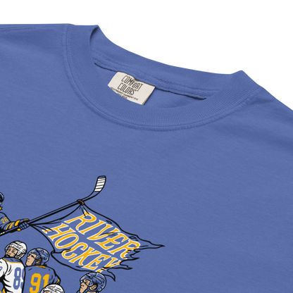 "Crossing the Niagara" Premium Garment-Dyed Heavyweight T-Shirt (multiple color options)