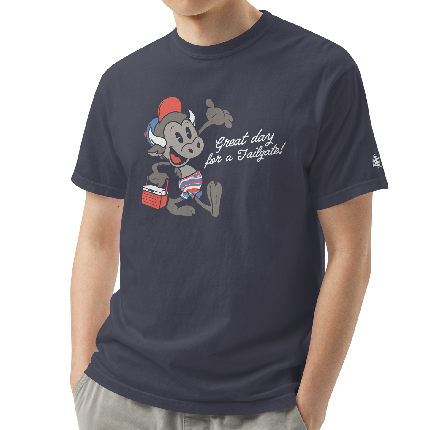 Navy (100% ringspun cotton)