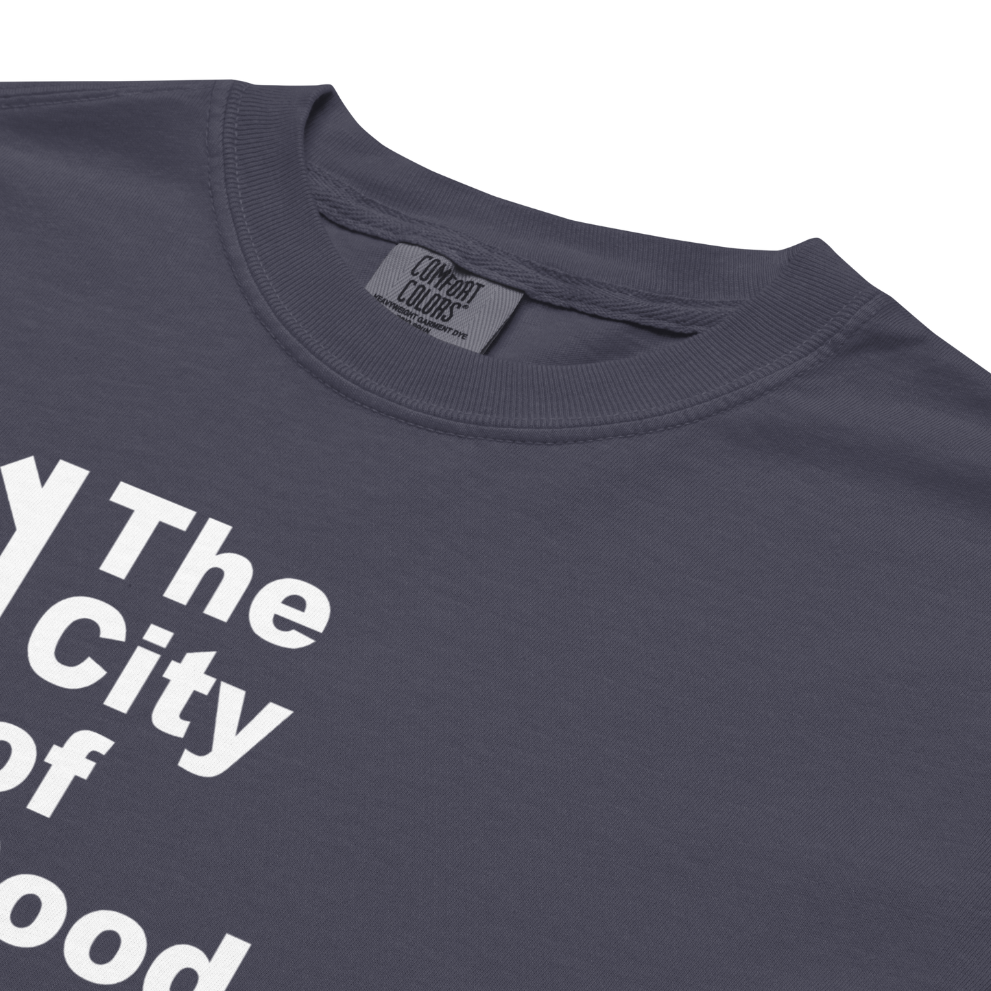 "The City of Good Shovelers" Premium Garment-Dyed Heavyweight T-Shirt
