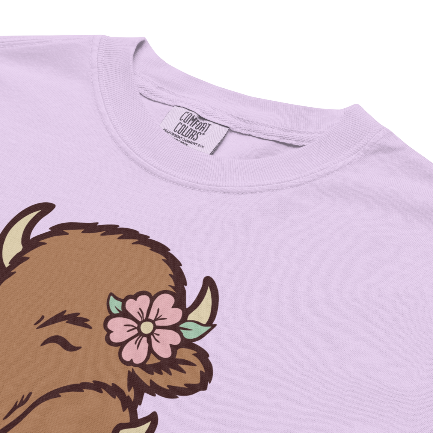 "Buffalo Mom" Premium Garment-Dyed Heavyweight T-Shirt