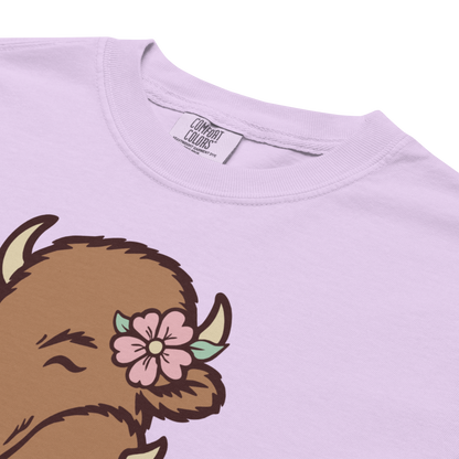 "Buffalo Mom" Premium Garment-Dyed Heavyweight T-Shirt