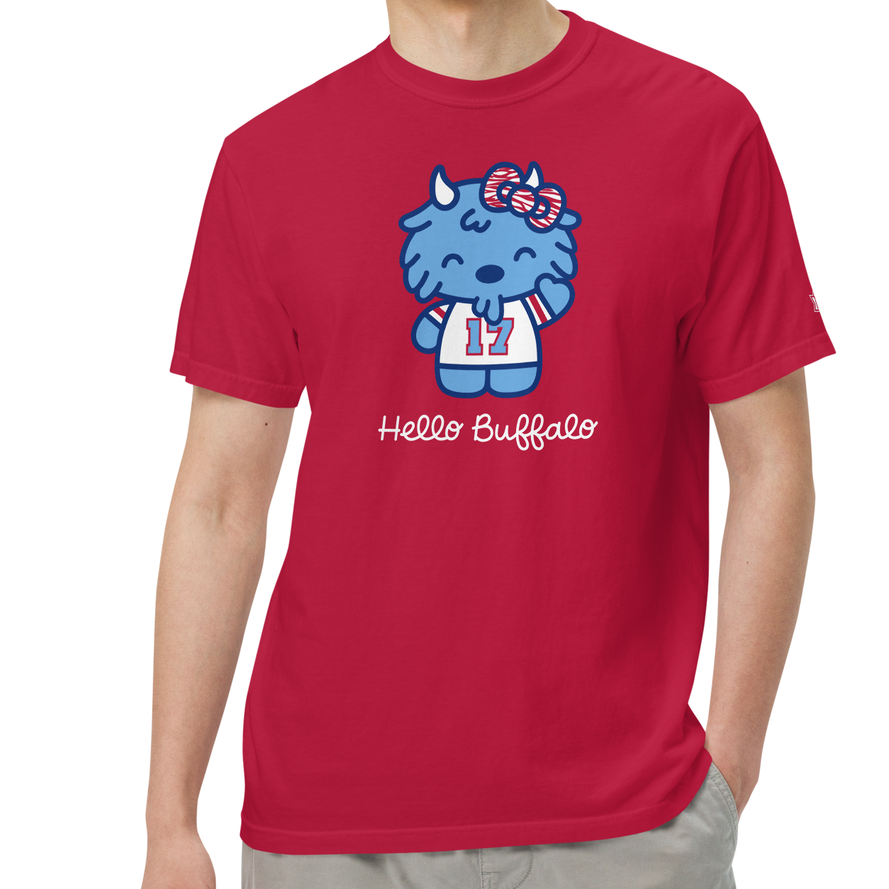 Red (100% ringspun cotton)