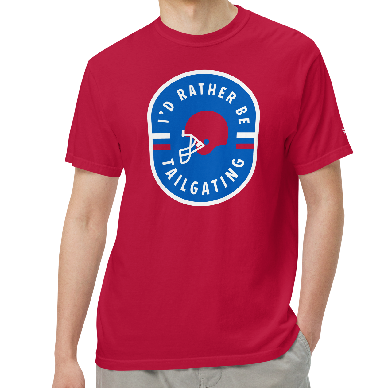 Red (100% ringspun cotton)