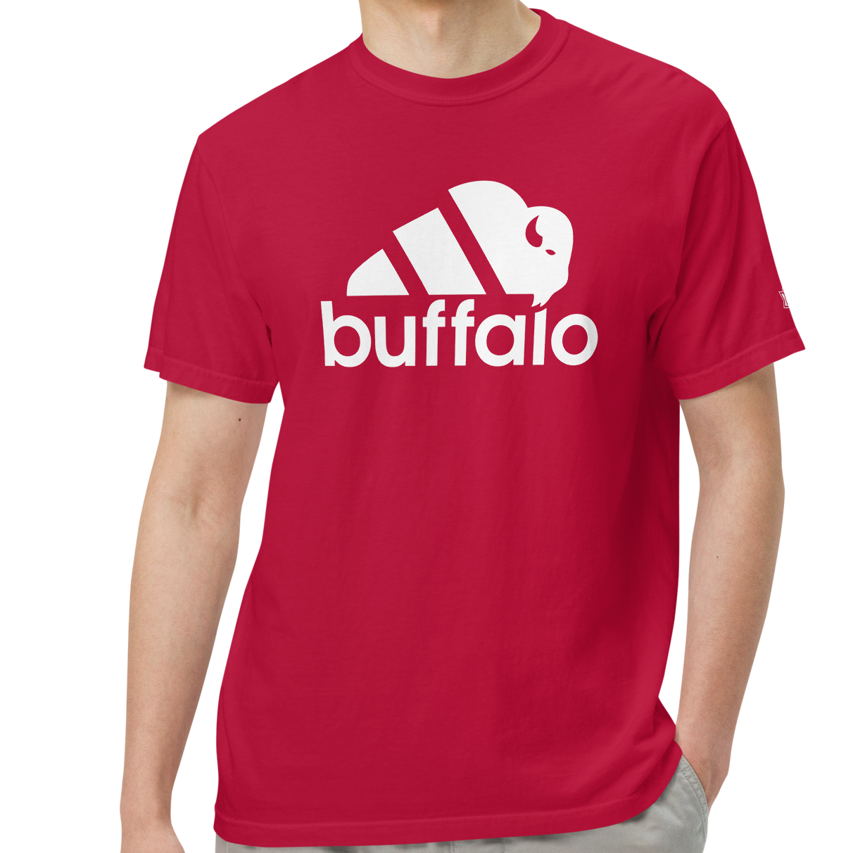 Red (100% ringspun cotton)