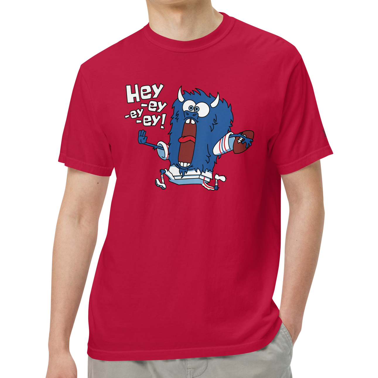 Red (100% ringspun cotton)
