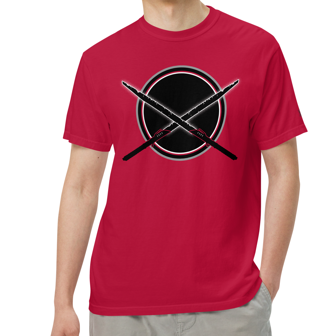 Red (100% ringspun cotton)