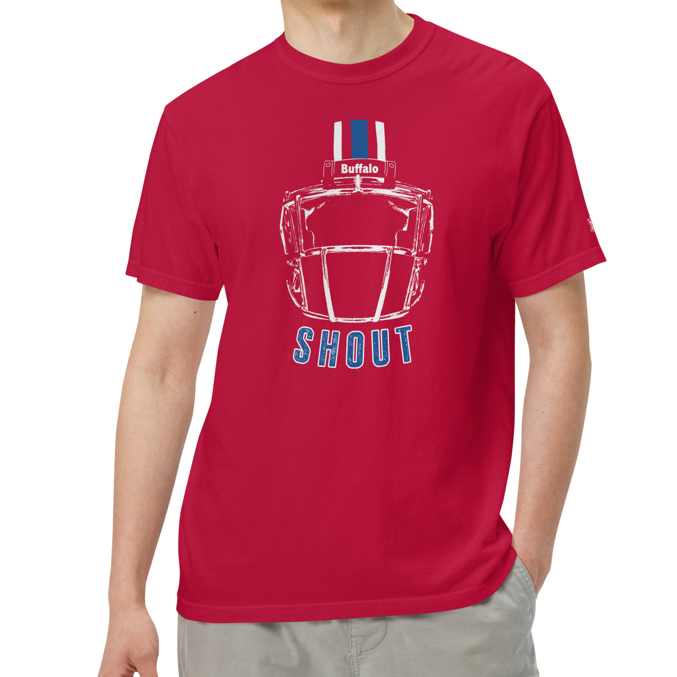 Red (100% ringspun cotton)