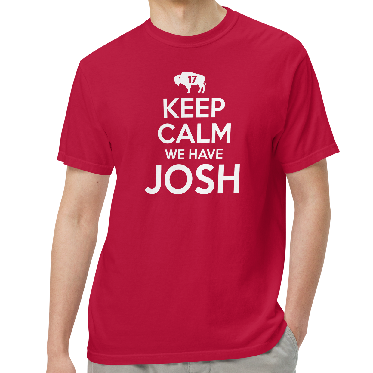 Red (100% ringspun cotton)