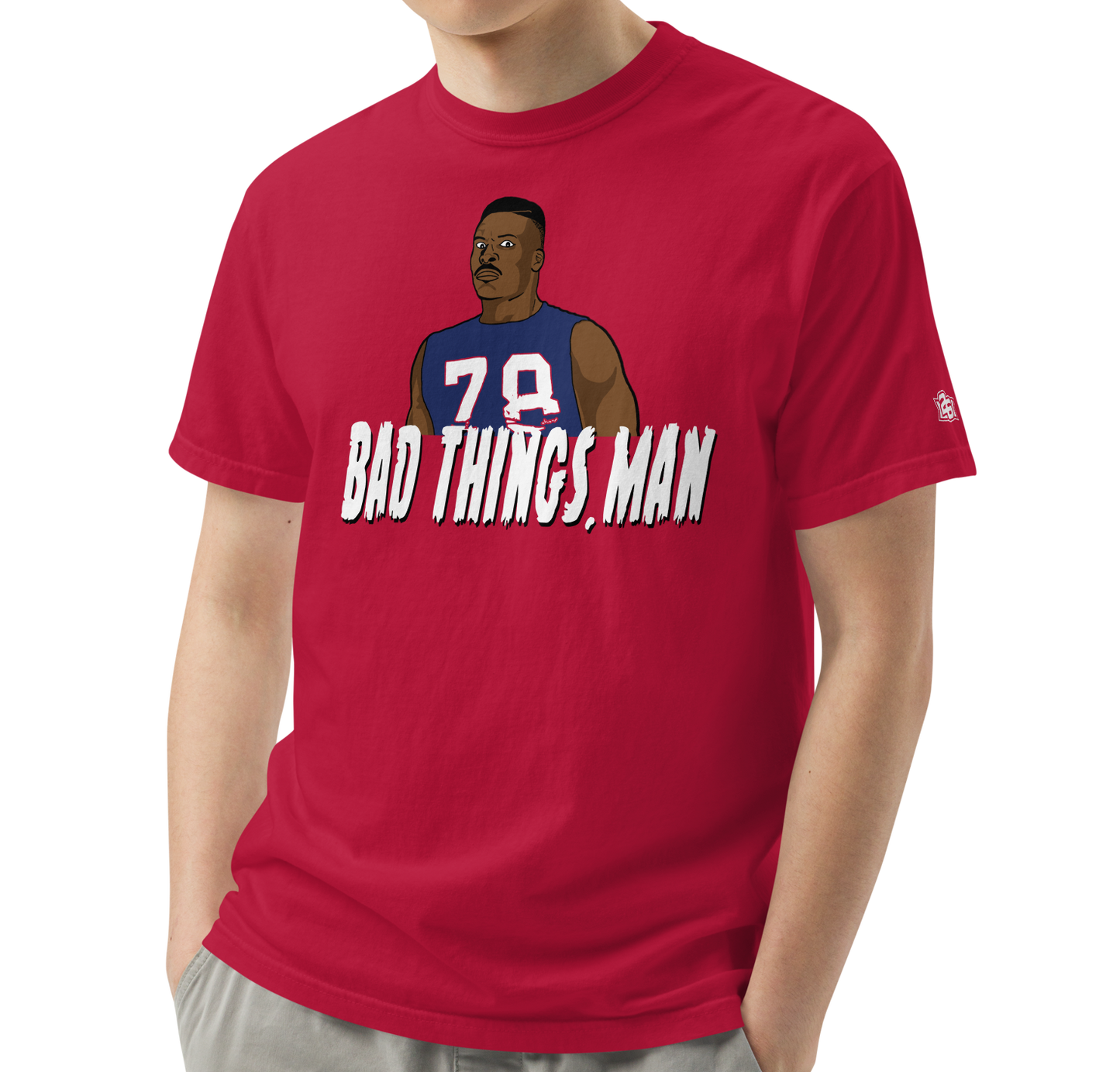 Red (100% ringspun cotton)