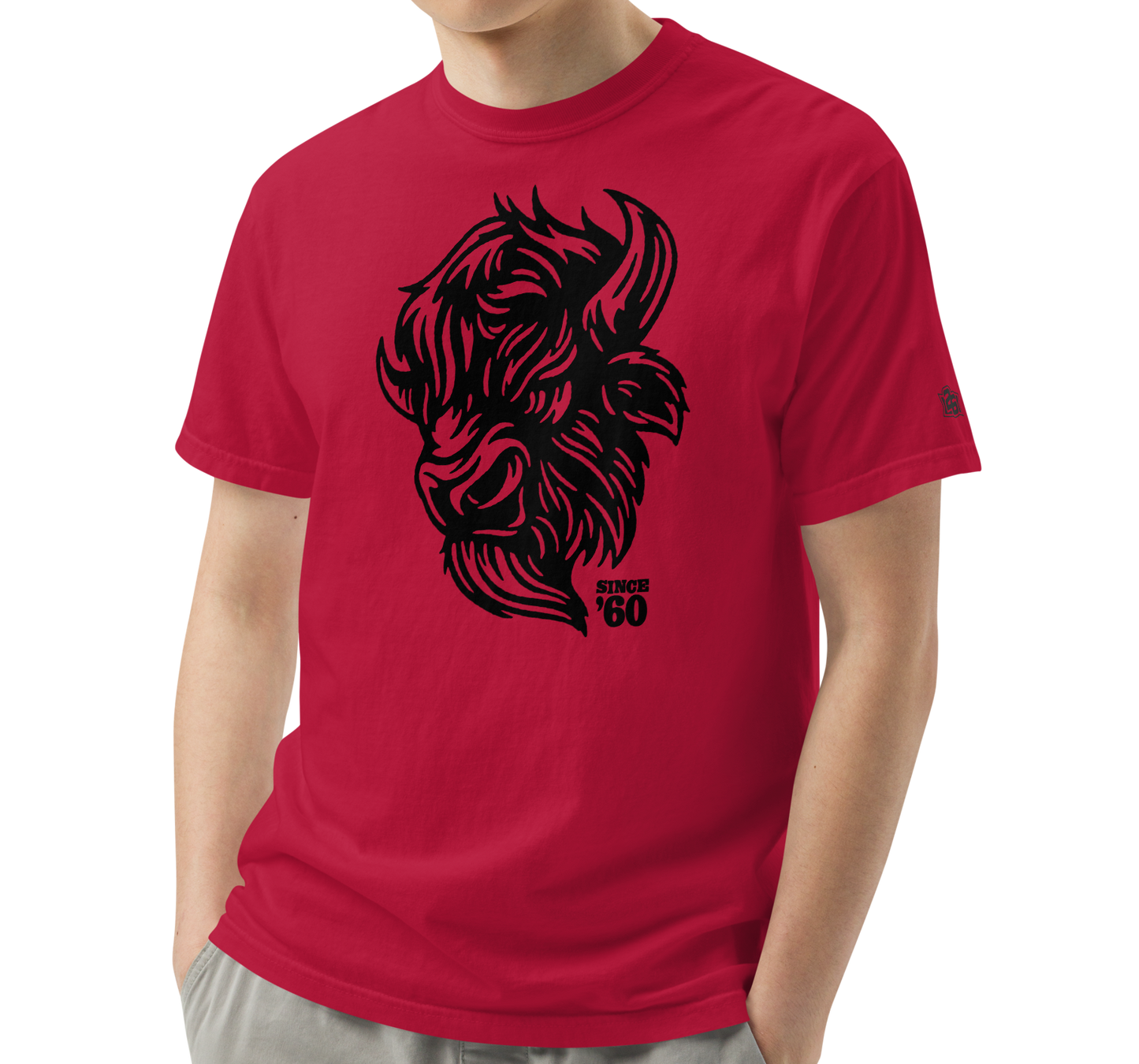 Red (100% ringspun cotton)