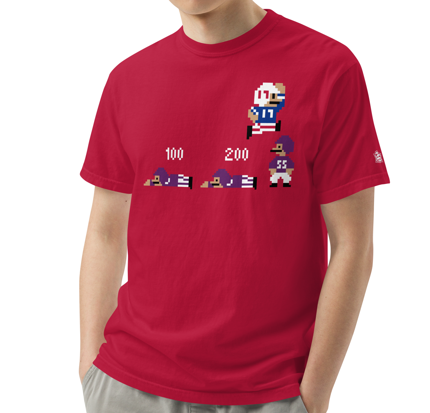 Red (100% ringspun cotton)