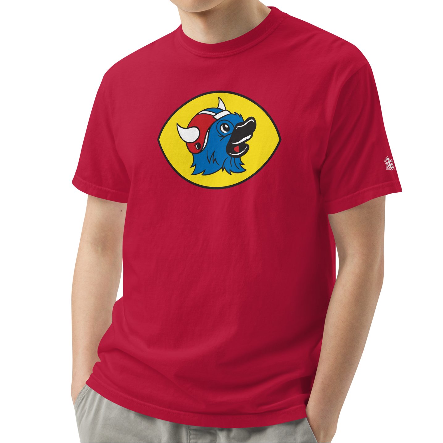 Red (100% ringspun cotton)