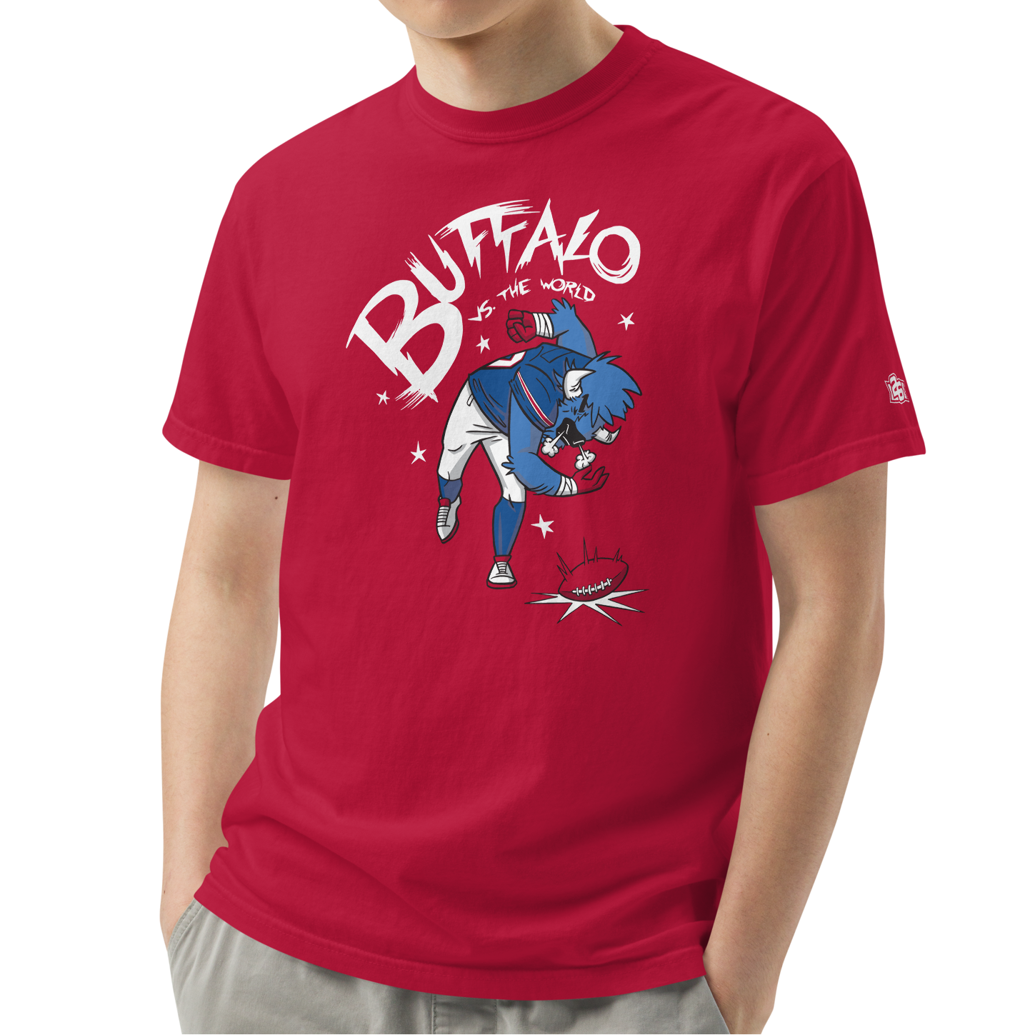 Red (100% ringspun cotton)