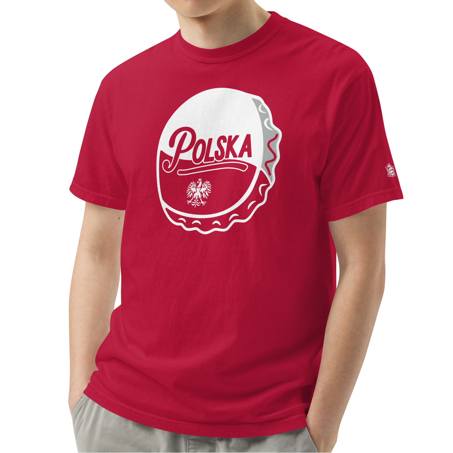 Red (100% ringspun cotton)