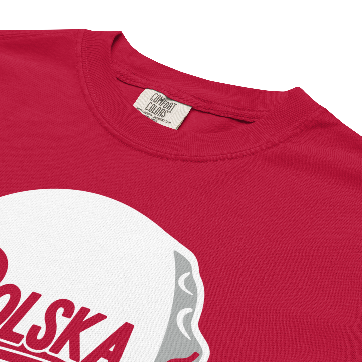 "Polska Bottle Cap" Premium Garment-Dyed Heavyweight T-Shirt