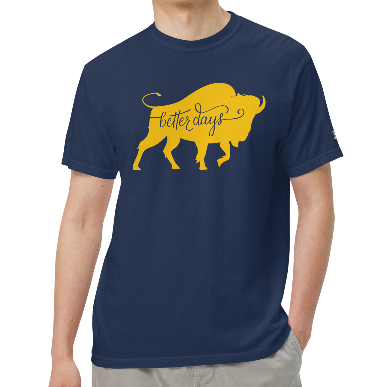 Navy (100% ringspun cotton)