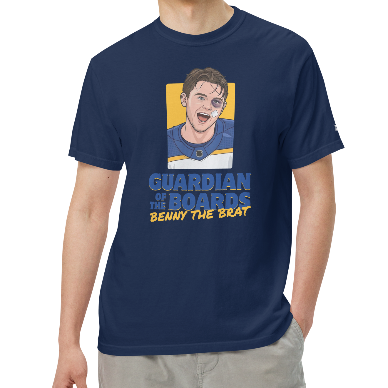 True Navy (100% ringspun cotton)