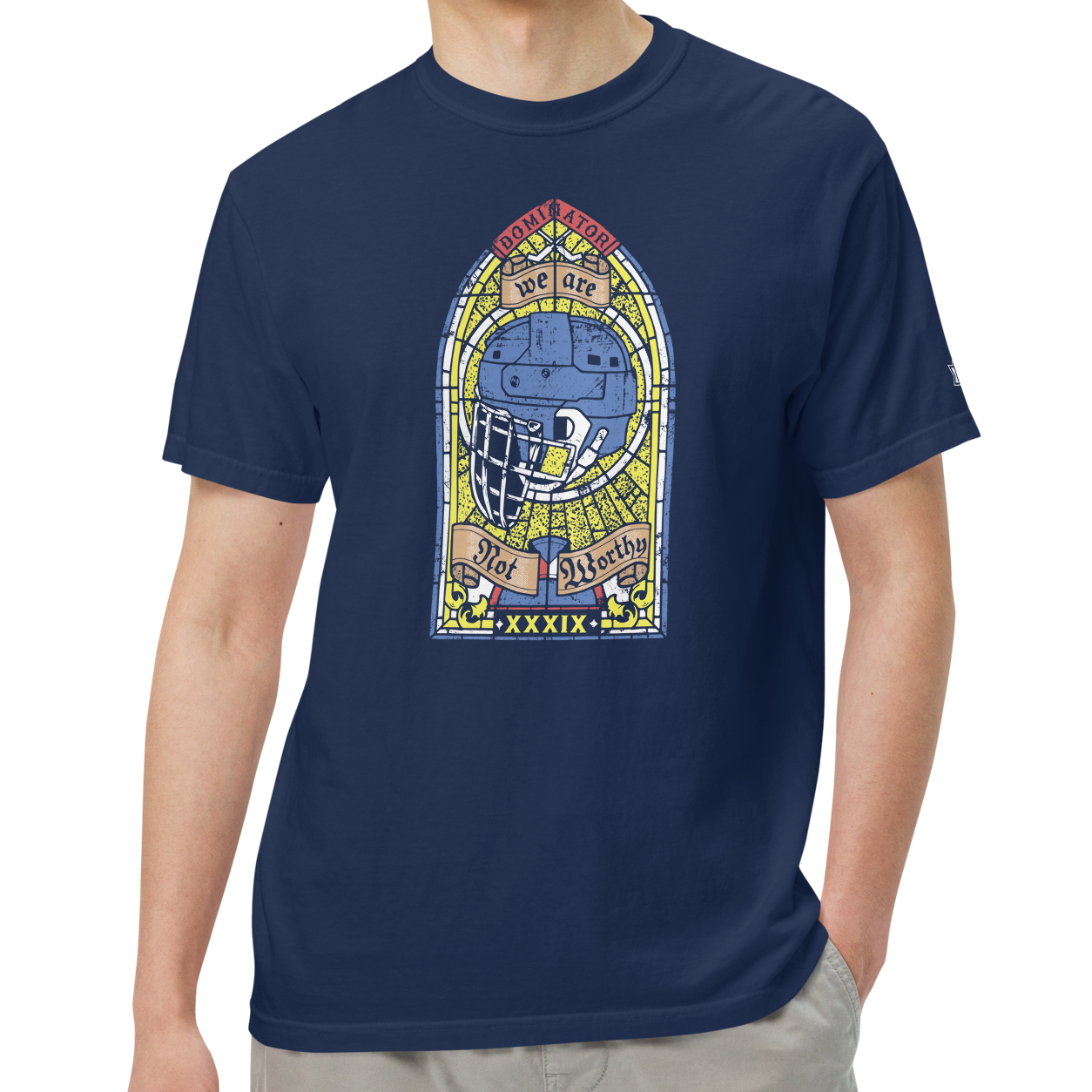 True Navy (100% ringspun cotton)