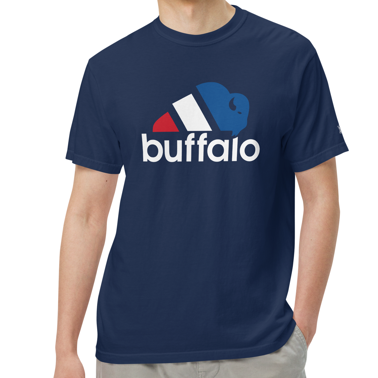 True Navy (100% ringspun cotton)