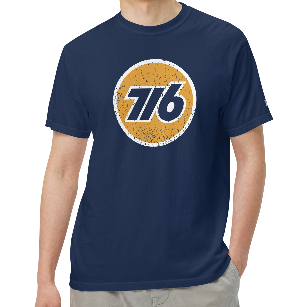 True Navy (100% ringspun cotton)