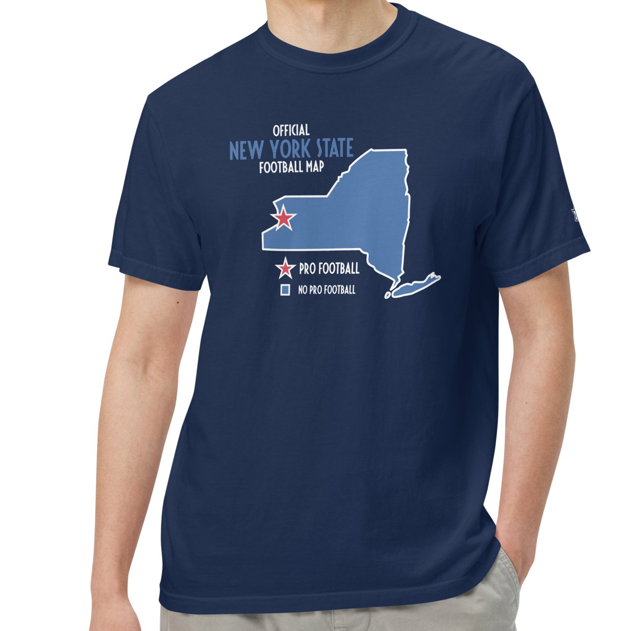 True Navy (100% ringspun cotton)