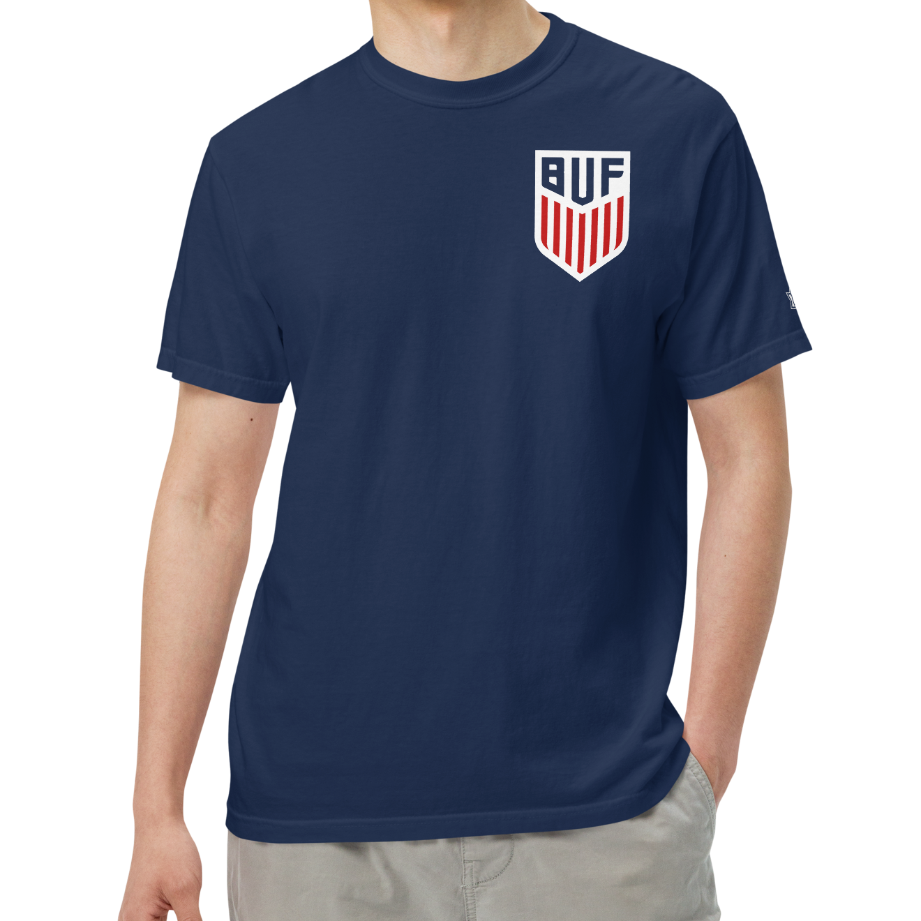 True Navy (100% ringspun cotton)