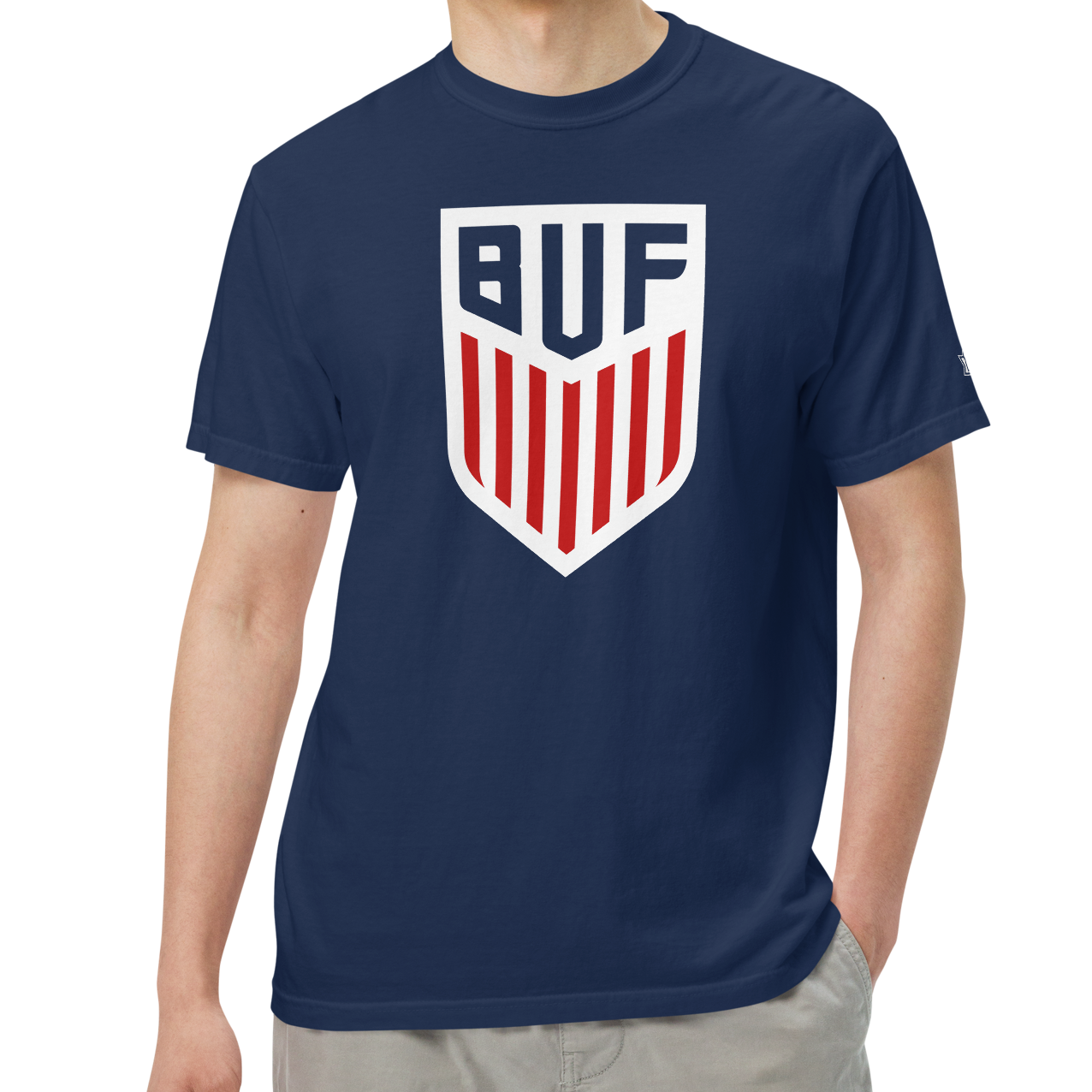 True Navy (100% ringspun cotton)