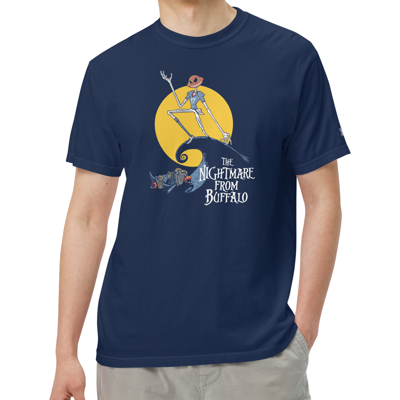 True Navy (100% ringspun cotton)