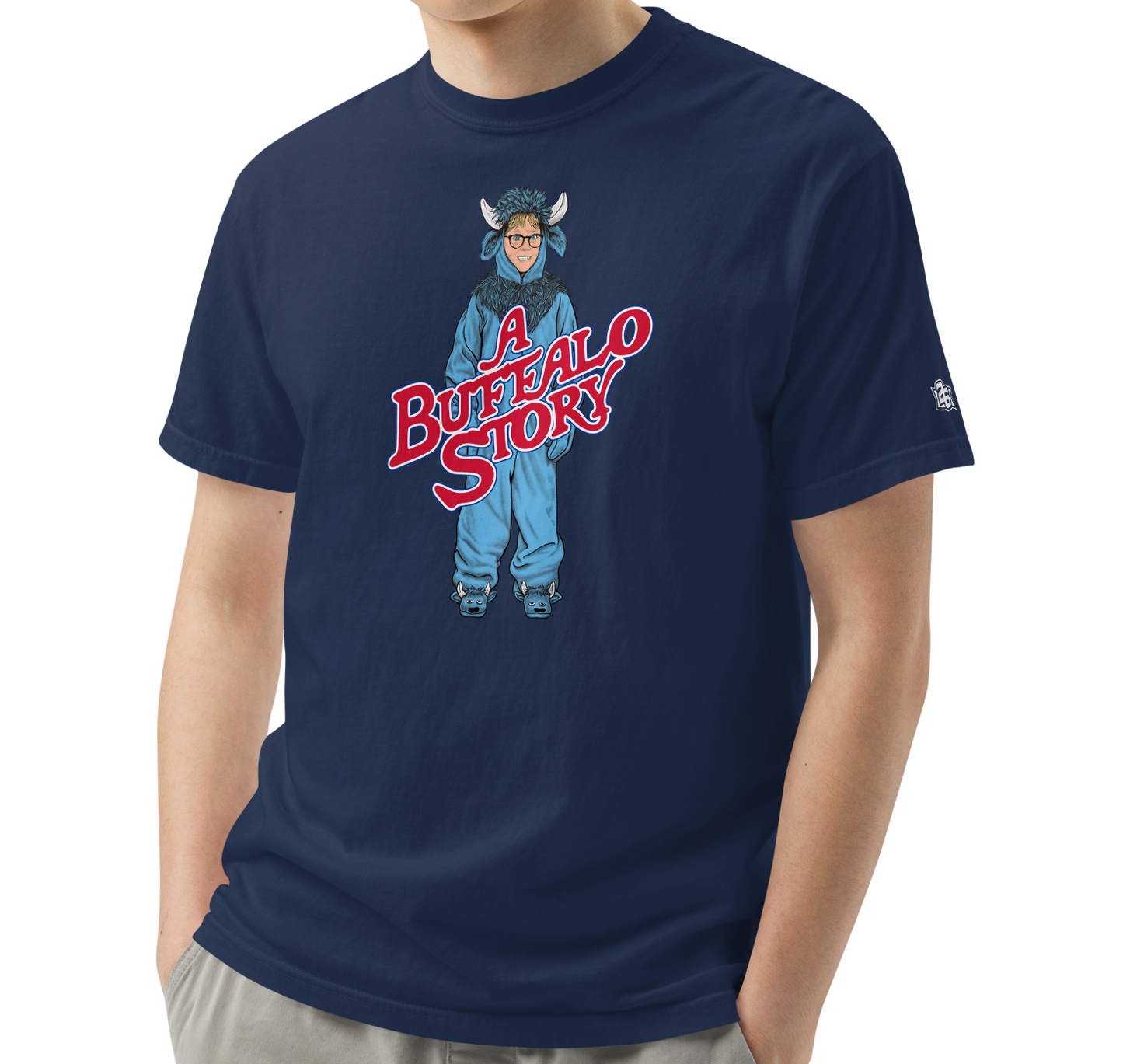 True Navy (100% ringspun cotton)