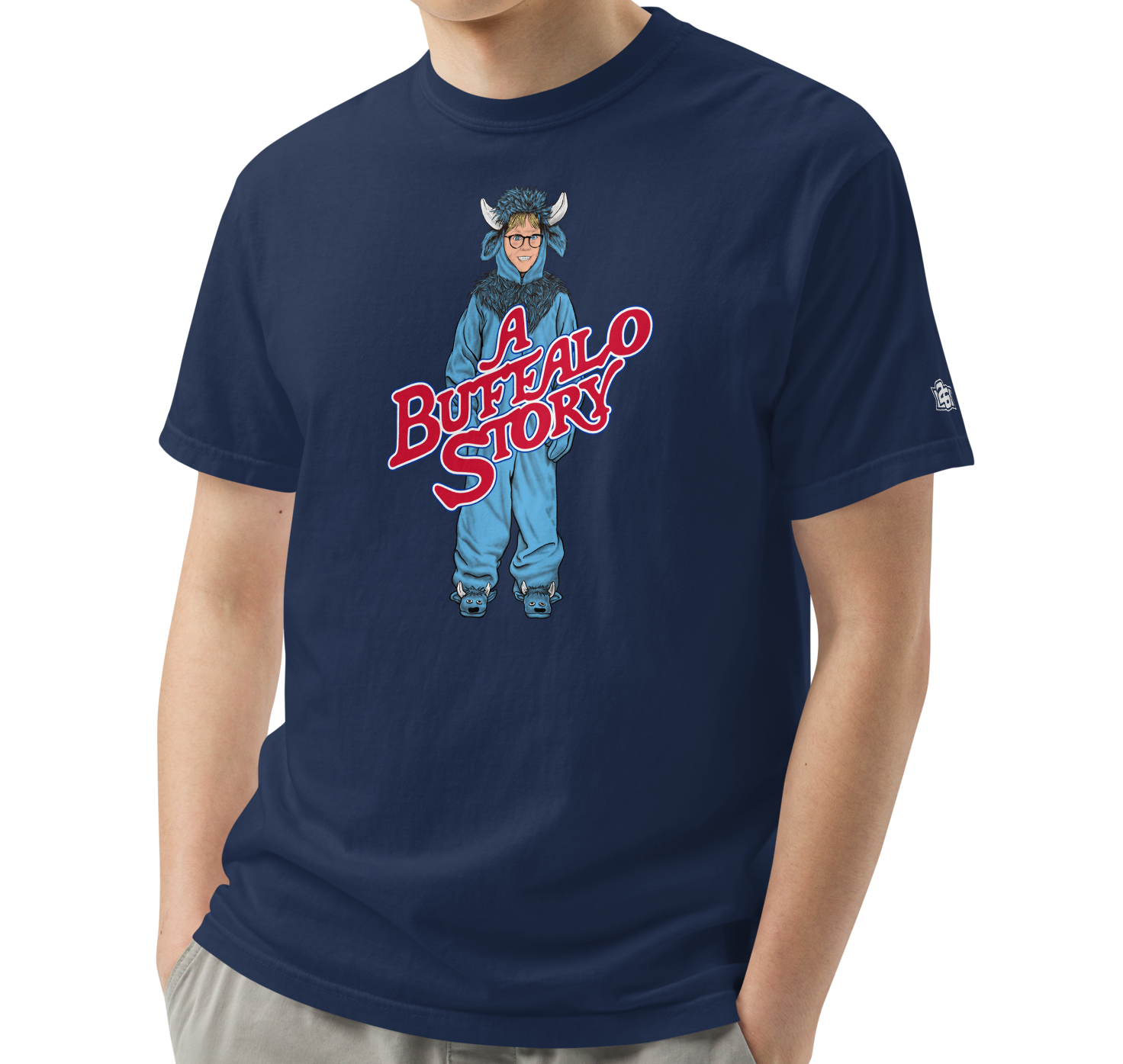 True Navy (100% ringspun cotton)