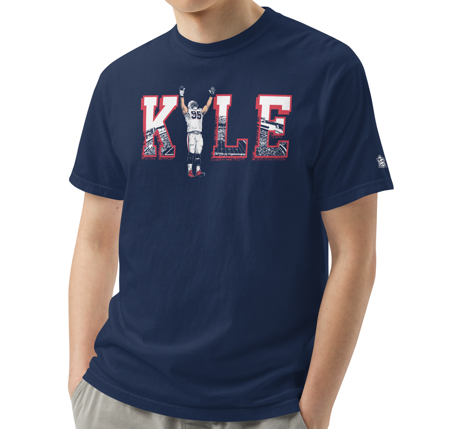 True Navy (100% ringspun cotton)