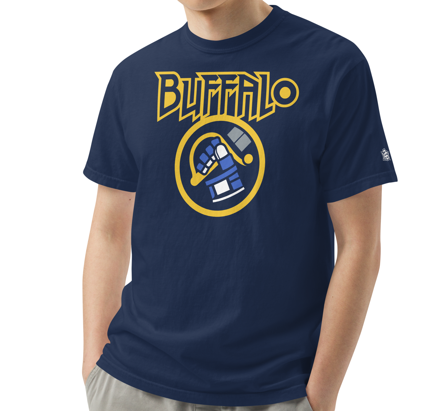 True Navy (100% ringspun cotton)