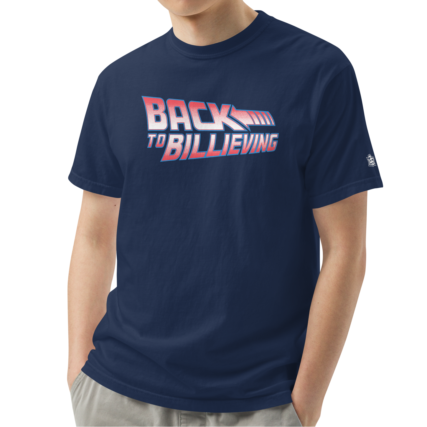 True Navy (100% ringspun cotton)