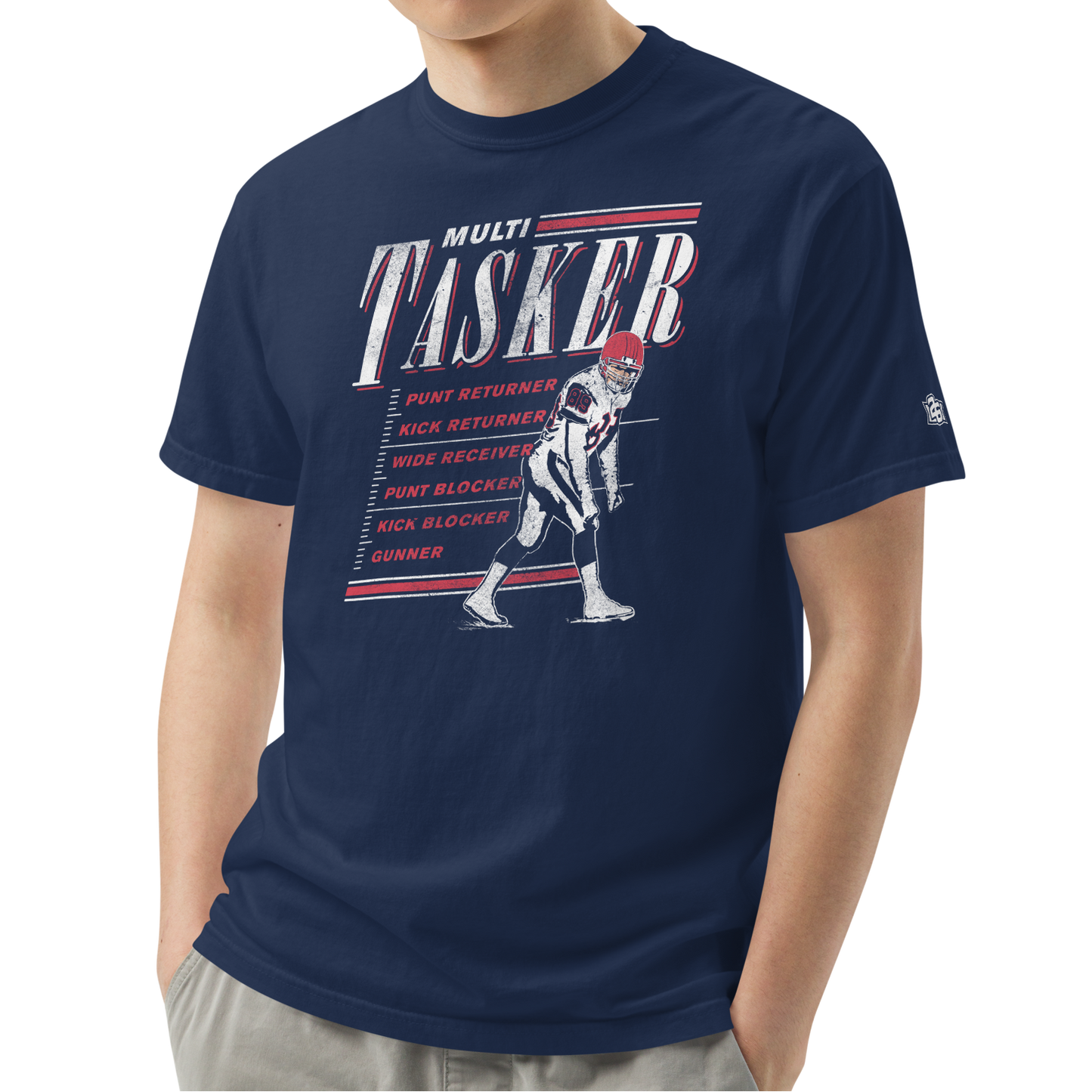 True Navy (100% ringspun cotton)