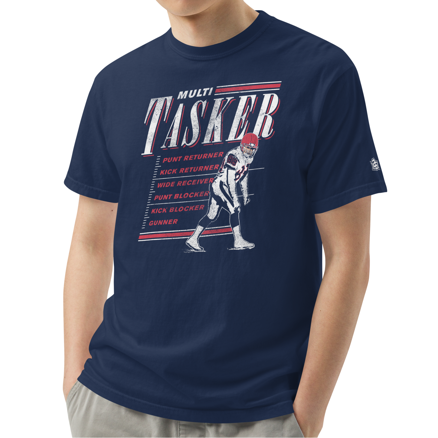 True Navy (100% ringspun cotton)