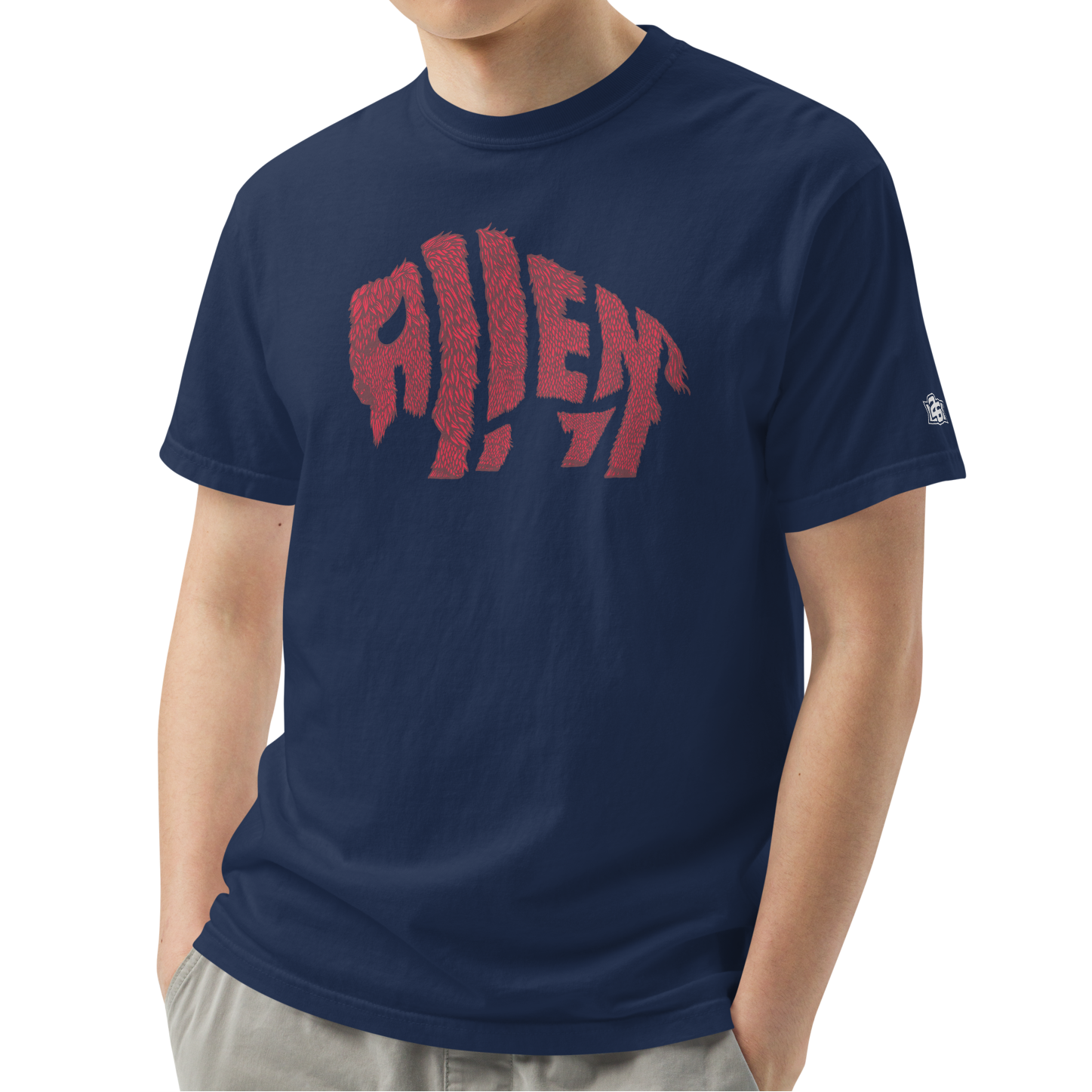 True Navy (100% ringspun cotton)