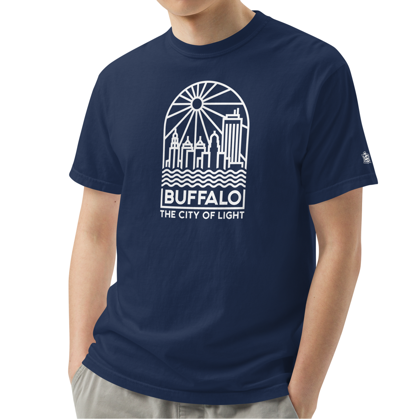 True Navy (100% ringspun cotton)